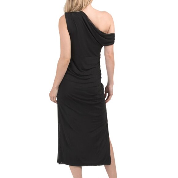DKNY One Shoulder Midi Dress - Picture 4 of 4